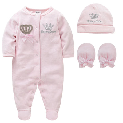Baby Girl & Boy Clothes Sets with Hats - TZ6151 - 6-9M | Buy on Aleezayn.com