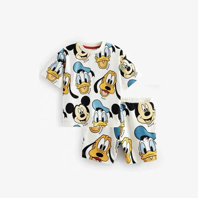 Donald Duck Kids Outfit: T-Shirt & Shorts Set - Baby Clothing - P1 - 24M - Image 1 | Buy on Aleezayn.com
