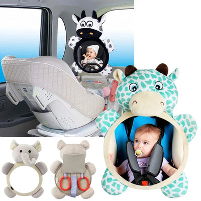 Baby Car Mirror: Safe Rearview for Kids - Elephant | Buy on Aleezayn.com