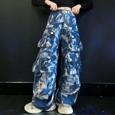 Cool Teen & Kid Outfits: Baggy Pants & More - Kids Clothing - Blue - CHINA - Image 1 | Buy on Aleezayn.com