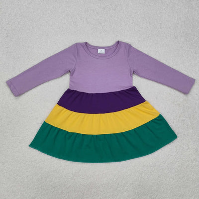 Girls' Knee-Length Cotton & Spandex Dress (1-3Y) - All Seasons -  - GSPO1758 - 2T | Buy on Aleezayn.com