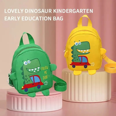 Kids Dinosaur Backpack Anti-Lost Bag 2 - green | Buy on Aleezayn.com