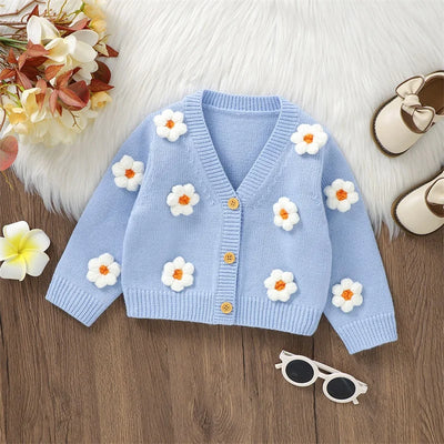 Baby Girl Cardigan Sweater (0-36M) - PURPLE - 18M | Buy on Aleezayn.com