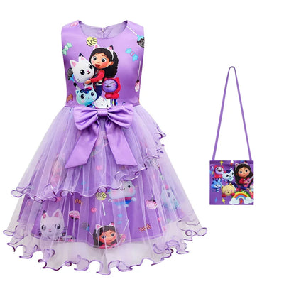 Gabby's Dollhouse Baby Girl Dress - Kids Clothing - B-Only Bag - 120 - Image 1 | Buy on Aleezayn.com