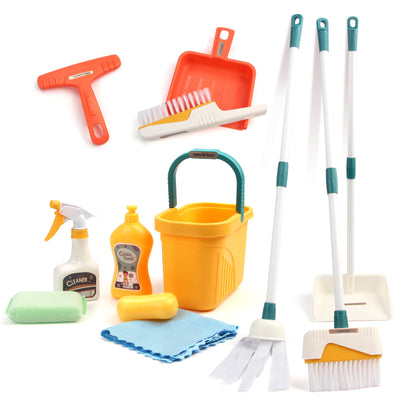 Kids Cleaning Set Toy: 12pc Housework Kit - Toys - one set with box -  Image 1 | Buy on Aleezayn.com