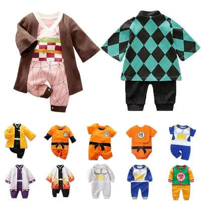 Baby Anime Demon Slayer Romper - ED80D2 - 73 (6-9M) | Buy on Aleezayn.com