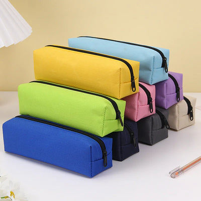 Solid Pencil Case: School Supplies Gift - Dark blue | Buy on Aleezayn.com