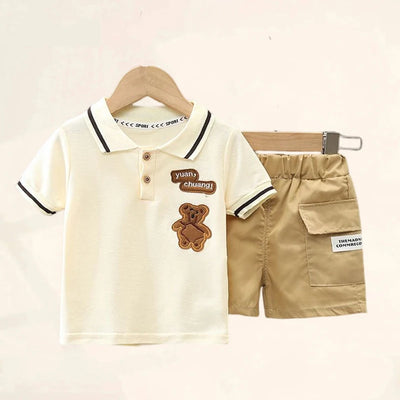 Cute Baby Boy Summer Clothes Set - Kids Clothing - Tupe2 - 4-5T - Image 1 | Buy on Aleezayn.com
