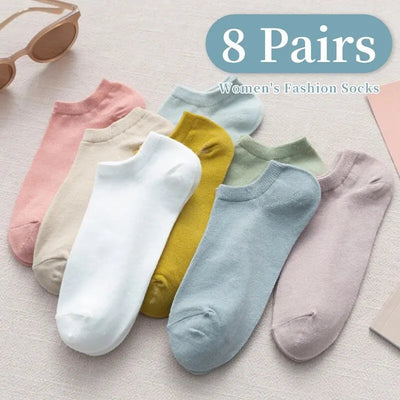 Women's Sweet Low Cut Socks: Spring & Summer - Accessories - F42 - Free size - Image 1 | Buy on Aleezayn.com
