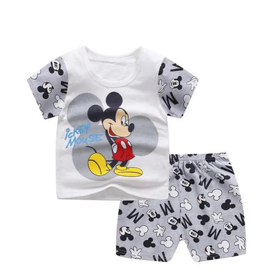 Cute Kids Summer Tracksuit Set - Kids Clothing - 1 - 80cm(6-12M) - Image 1 | Buy on Aleezayn.com