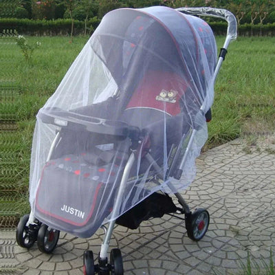 Baby Stroller Mosquito Net - C92-White | Buy on Aleezayn.com
