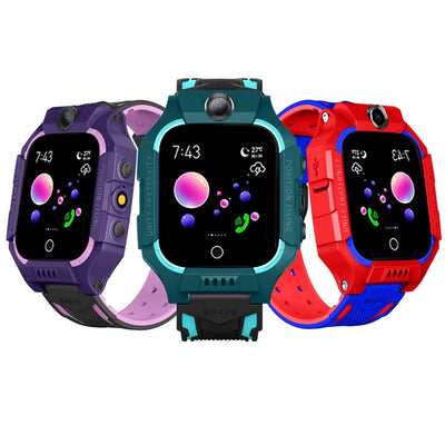 Kids Smartwatch: GPS, SOS, Fun! - Accessories - PURPLE -  Image 1 | Buy on Aleezayn.com
