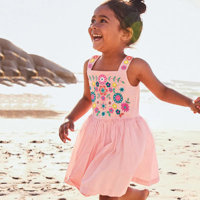 Cute Summer Dresses for Baby Girls (2-7) 1 - Kids Clothing - 1463 photo - 6Y | Buy on Aleezayn.com