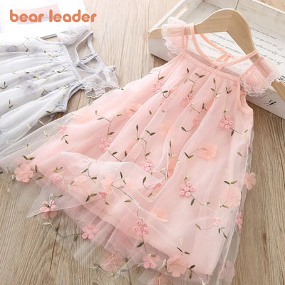 Summer Baby Girl Princess Dresses - Kids Clothing - AY474M - 6T - Image 1 | Buy on Aleezayn.com