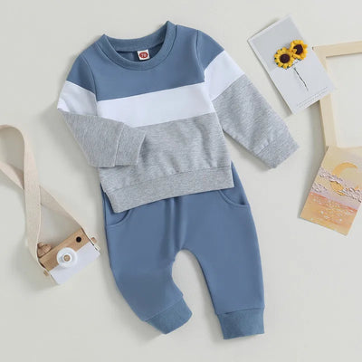 Baby Boy Fall Outfit Sets (2-Piece) - a - 0-6 Months | Buy on Aleezayn.com