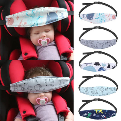 Baby Car Seat Head Support & Belt Adjuster - Lion | Buy on Aleezayn.com