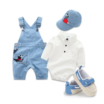 Newborn Baby Boy Romper & Jumpsuit - Set Suit Only - 3-6mos (66cm 11cm) | Buy on Aleezayn.com