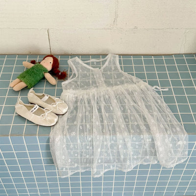 Kids' Cute Mesh Skirt 2025 Spring Fashion - Kids Clothing - Beige - 6T - Image 1 | Buy on Aleezayn.com