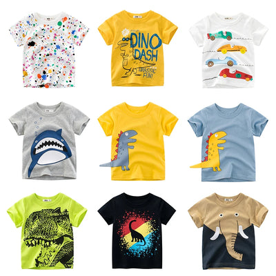 Kids' Summer T-Shirts (2-8 Years) - Kids Clothing - 9241A - 5T | Buy on Aleezayn.com