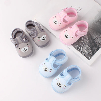 Soft Sole Baby Shoes: First Walkers - gray - 12 | Buy on Aleezayn.com