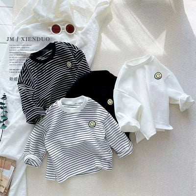 Toddler Boys & Girls Long Sleeve T-Shirt - Kids Clothing - P1 - 9M - Image 1 | Buy on Aleezayn.com