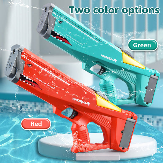 Automatic Electric High Pressure Water Gun Toy for Outdoor Summer Beach Kids and Adult Water Fight Pool Party